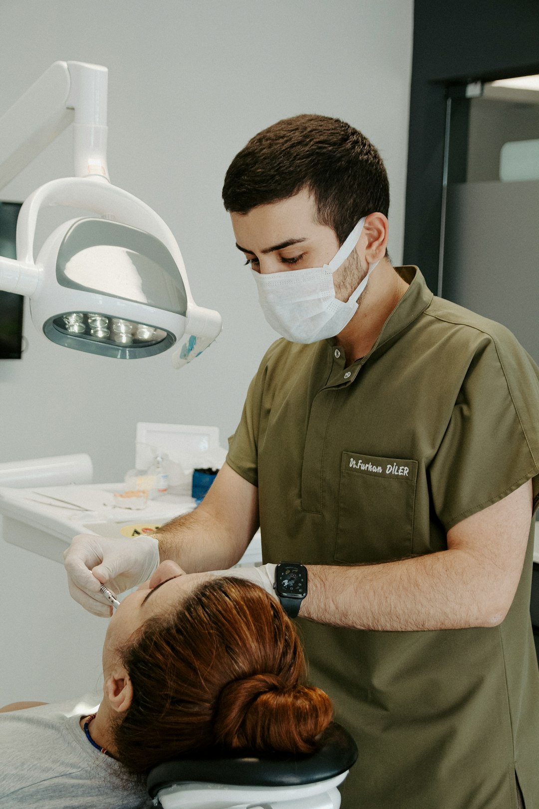Routine dental exam and diagnostic assessment